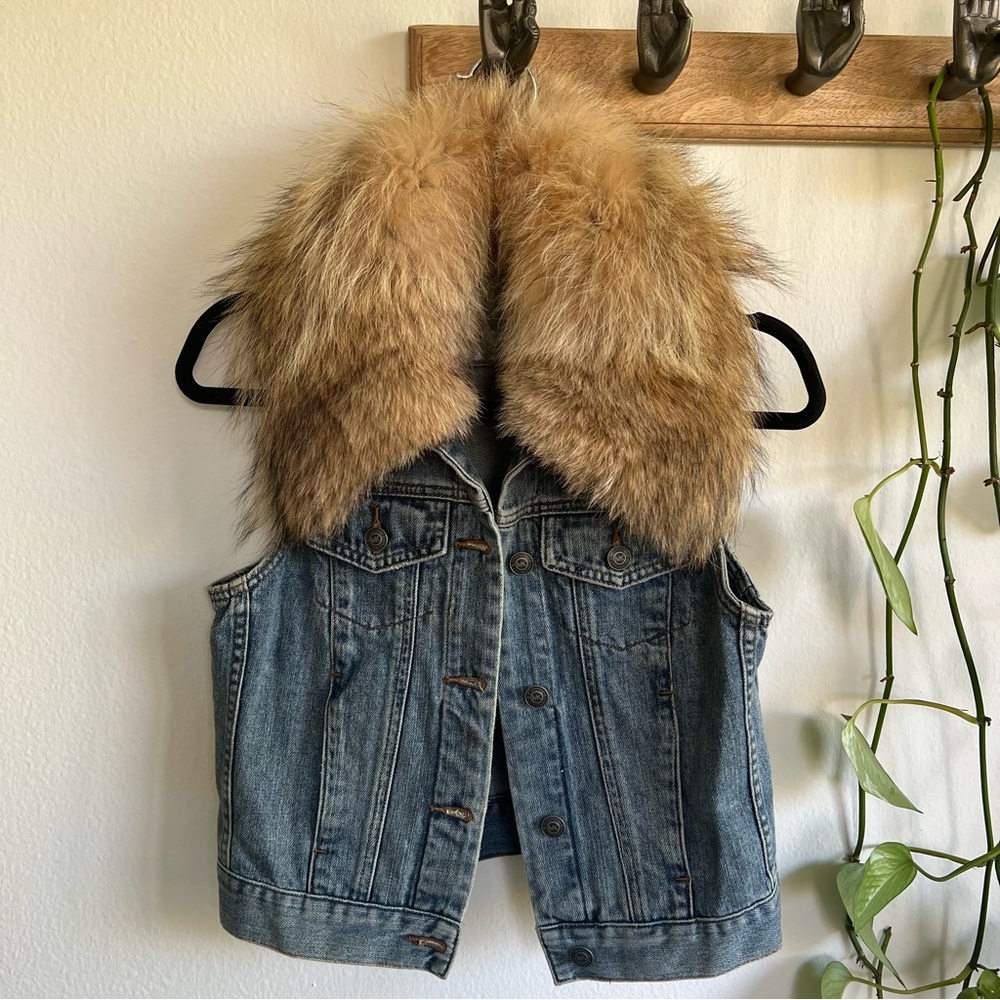 💜 Michael Kors Denim Vest